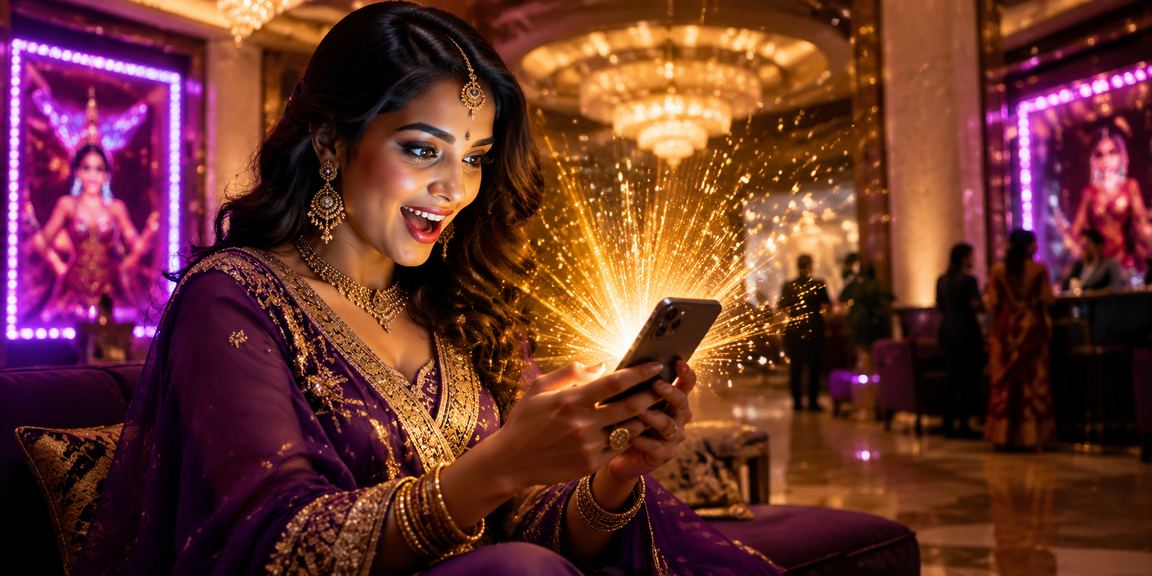 Indian mobile casino gaming Bollywood style